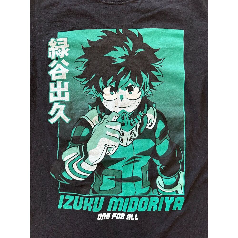My Hero Academia Izuku Midoriya One For All Men's Graphic Tee Shirt size S